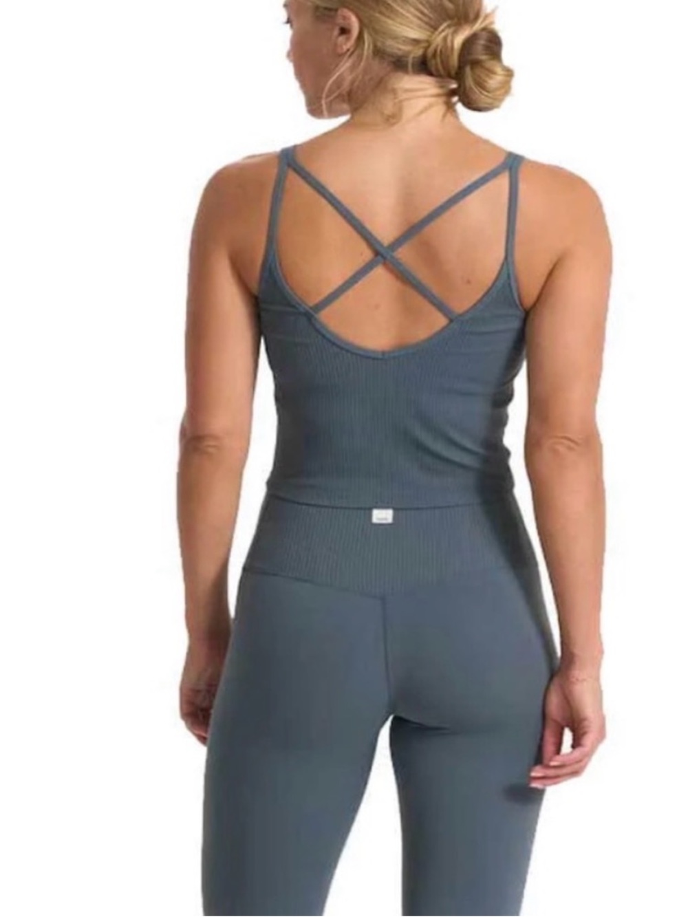 Vuori Ribbed Studio Legging - Picture 3 of 6